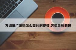 万词推广源码怎么弄的啊视频,万词系统源码